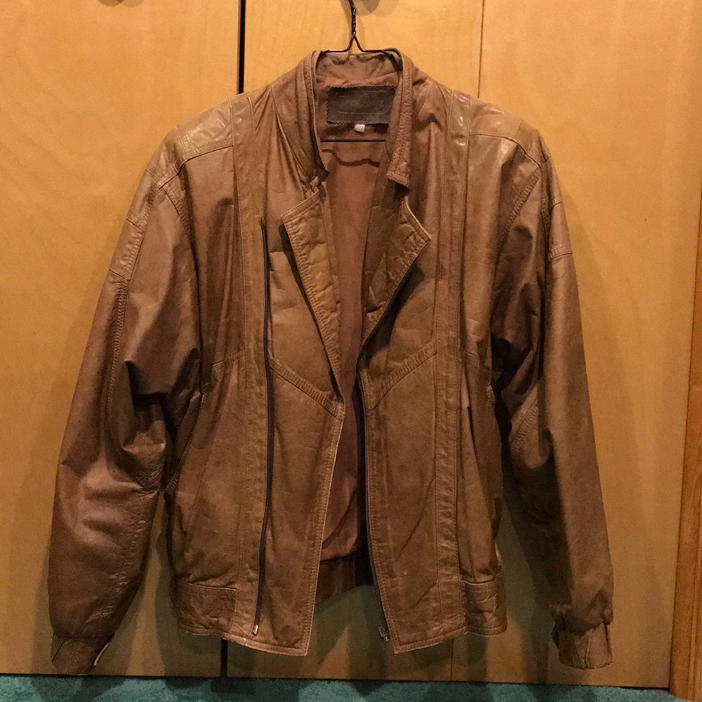 Vintage 100% Argentinian Leather Jacket